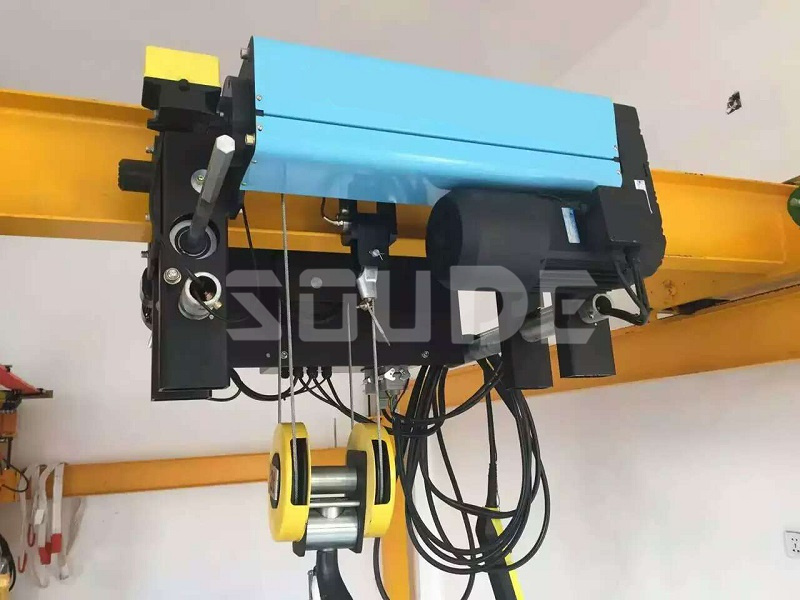 3.2t欧式单梁钢丝绳电动葫芦