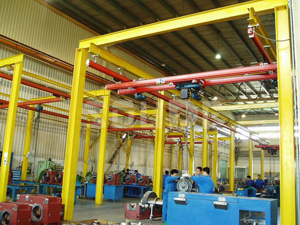 为南通汽车零部件企业kbk轨道起重机