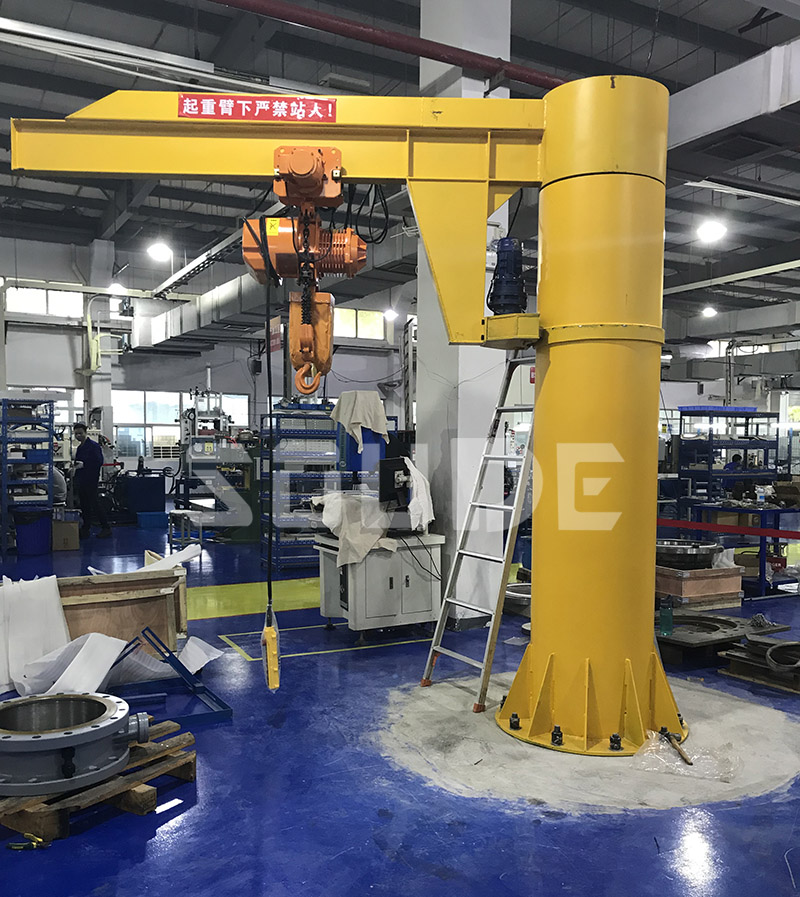 分享：悬臂起重机配件电动葫芦的运用维护规矩