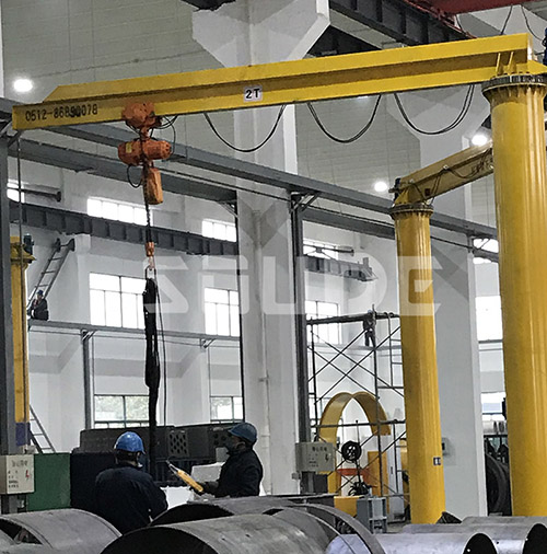 旋臂吊起重机的分类 苏州索欧德起重的旋臂吊起重机规格多、系列